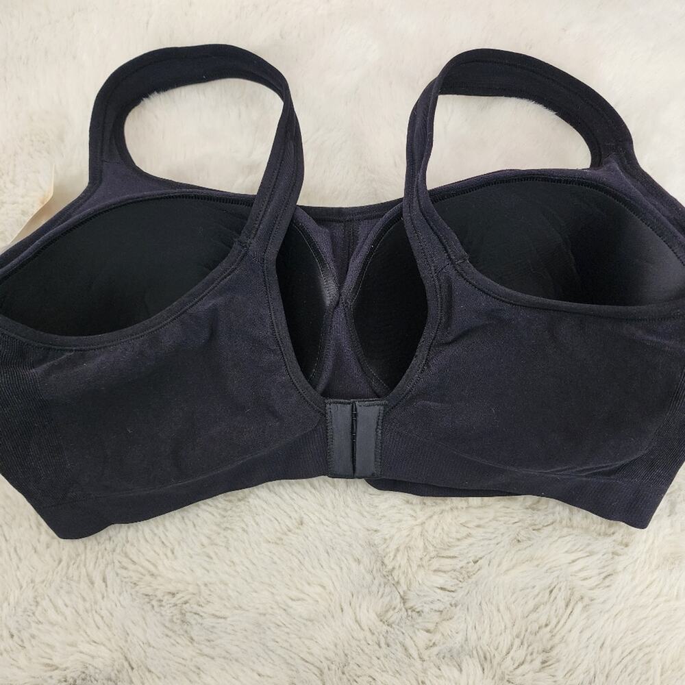 Truekind Daily Comfort Wireless Shaper Bra - Black Seamless Plus Size 3X - NEW - Picture 9 of 12